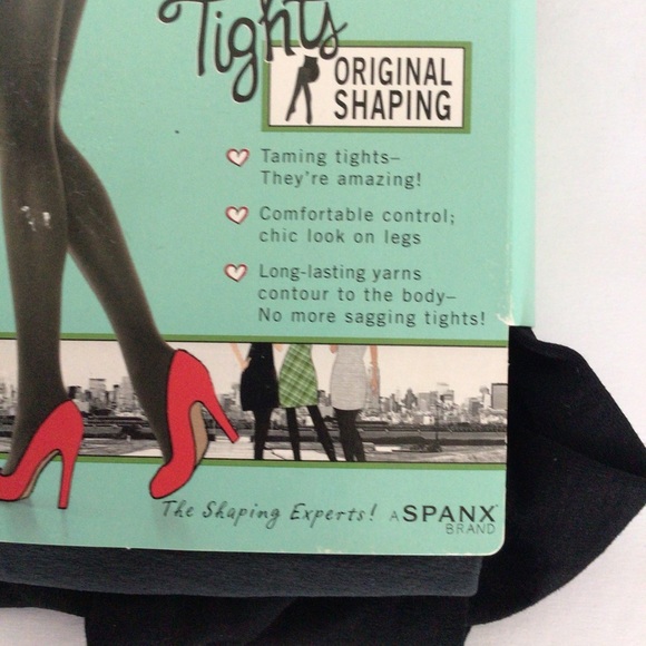 SPANX ASSETS - GREY SHAPING TIGHTS SIZE 4 (tag indicates brown) - Picture 5 of 13